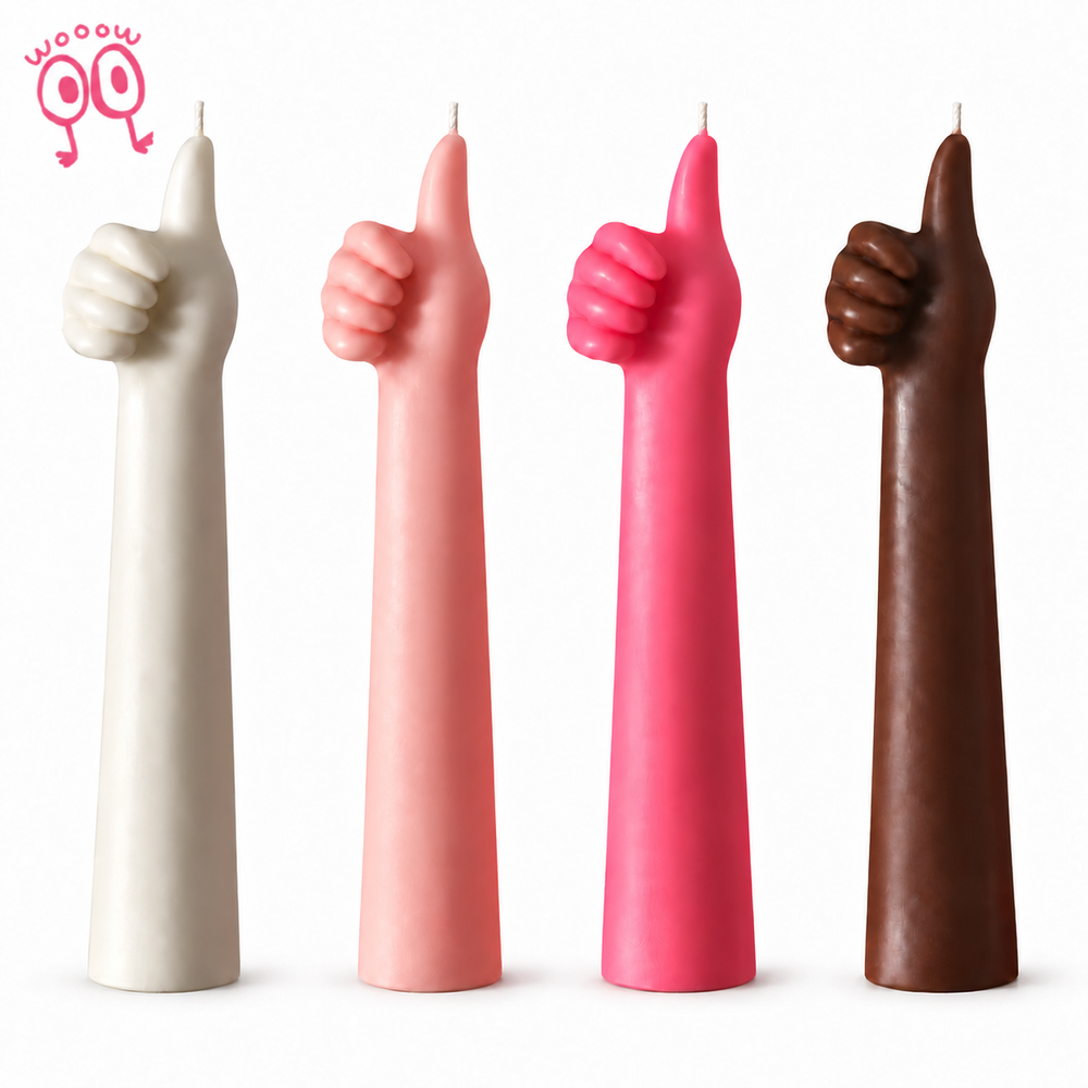 WoooW Thumbs-Up Scented Candle